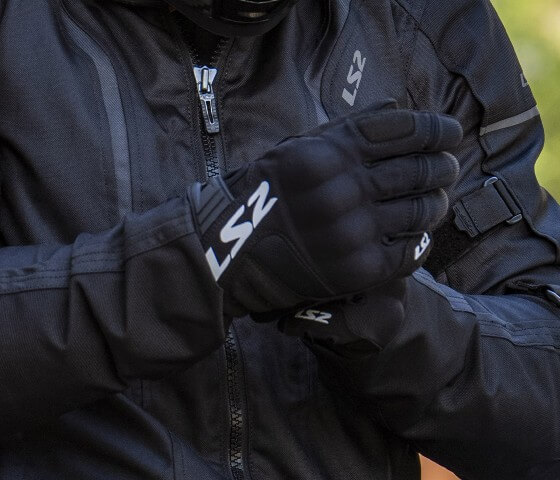 LS2 Silva Black/Red MAN